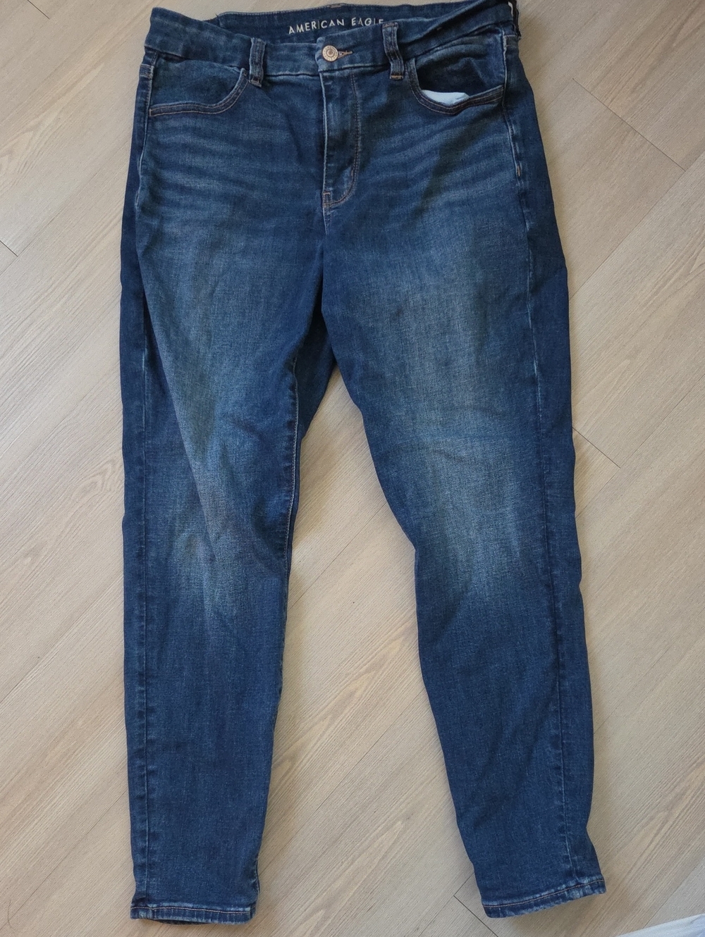American Eagle Outfitters Women's Dark Wash Skinny Jeans